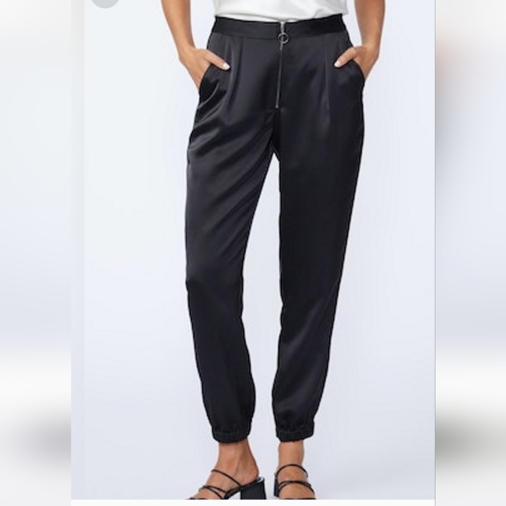 PAIGE Elyse Satin Joggers